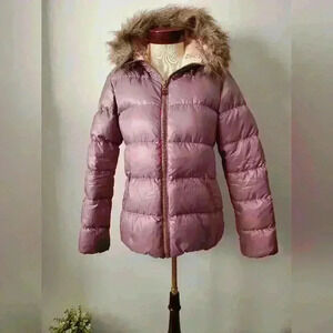 Scotch and Soda Maison scotch purple down winter coat.Warm & lightweight. Size 3